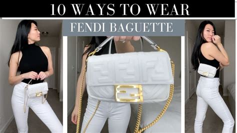 vintage fendi baguette size|fendi bags size guide.